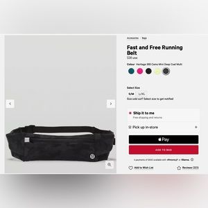 Fast and free belt bag - Lululemon